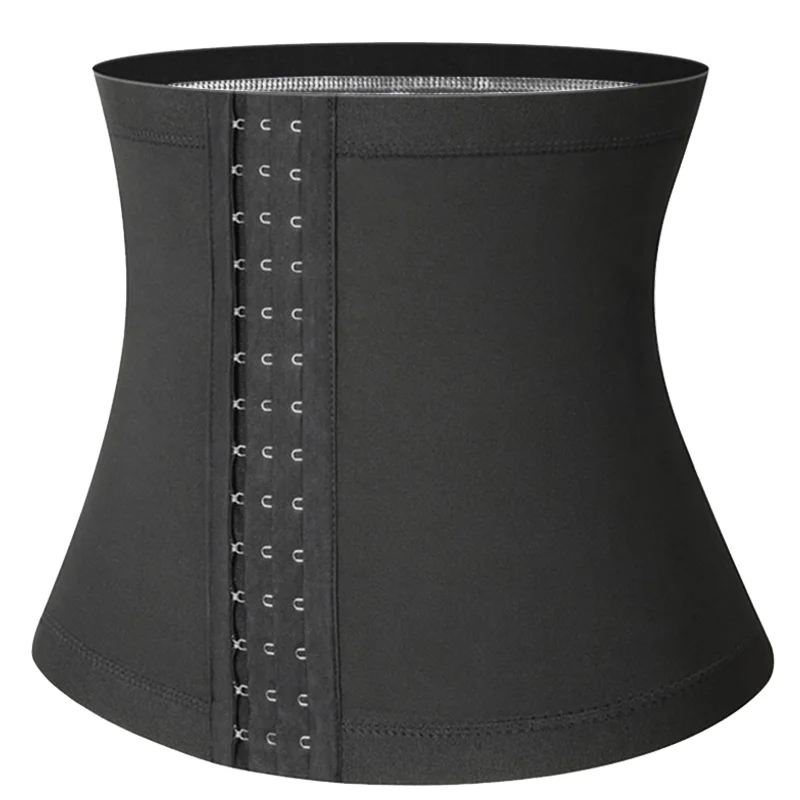 Women Abdomen Reducer Shapewear Workout Sauna Suits Fitness Sweat Waist Trimmer Belt Shaper Fat Burning Belly Slimming Corsets
