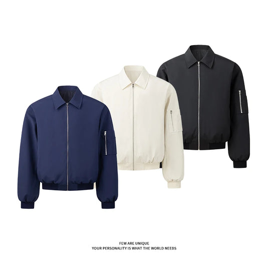 The new collection of jackets for the autumn of 2025 features a fashionable and stylish design. The lapel jackets are loose and