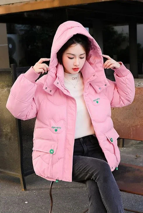 Jackets Short Parkas Woman Fashion 2025 Down Coats for Women Discount Cold Lined Warm Winter on Sale Youthful Cheap Modern Trend