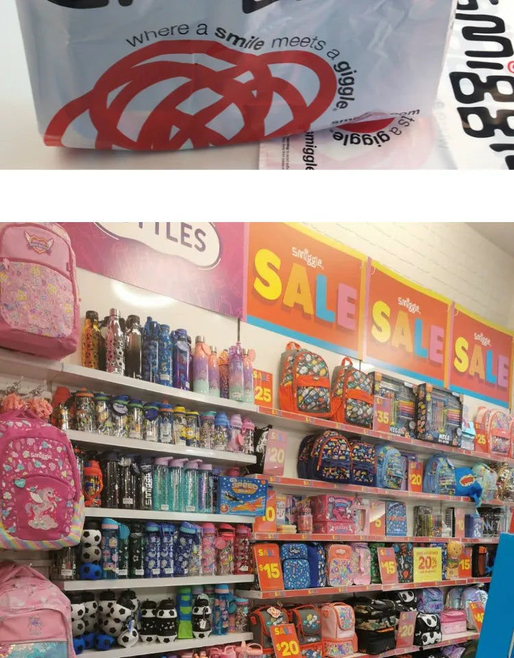 Genuine Australia Smiggle Schoolbags Children'S Backpacks Primary School Students' Shoulder Bags Large-Capacity Cartoon Bags