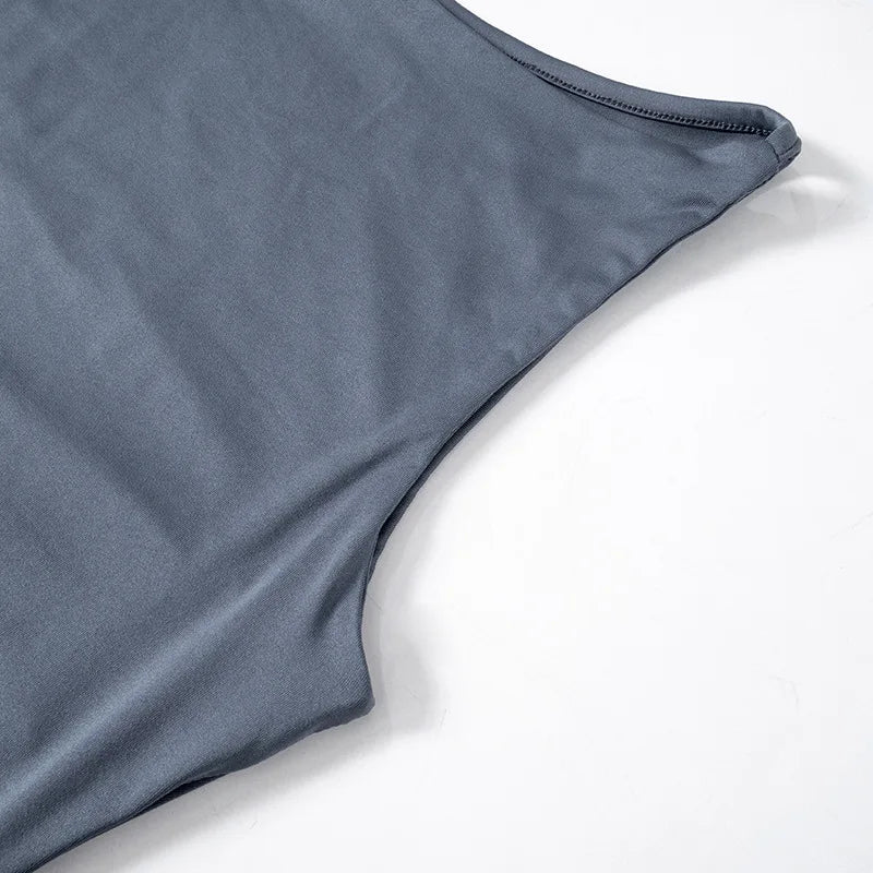 Dress Women Elegant Short Dresses Beautiful Evening Party Dress Solid Color Simple Sleeveless Vest Tight-fitting Dress