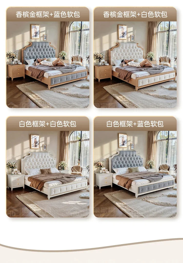 Bett King Size Queen 150x200 Bed Simple Frame Wood European Twin Double Bed Modern Letto Matrimoniale Lit Camas De Dormitorio
