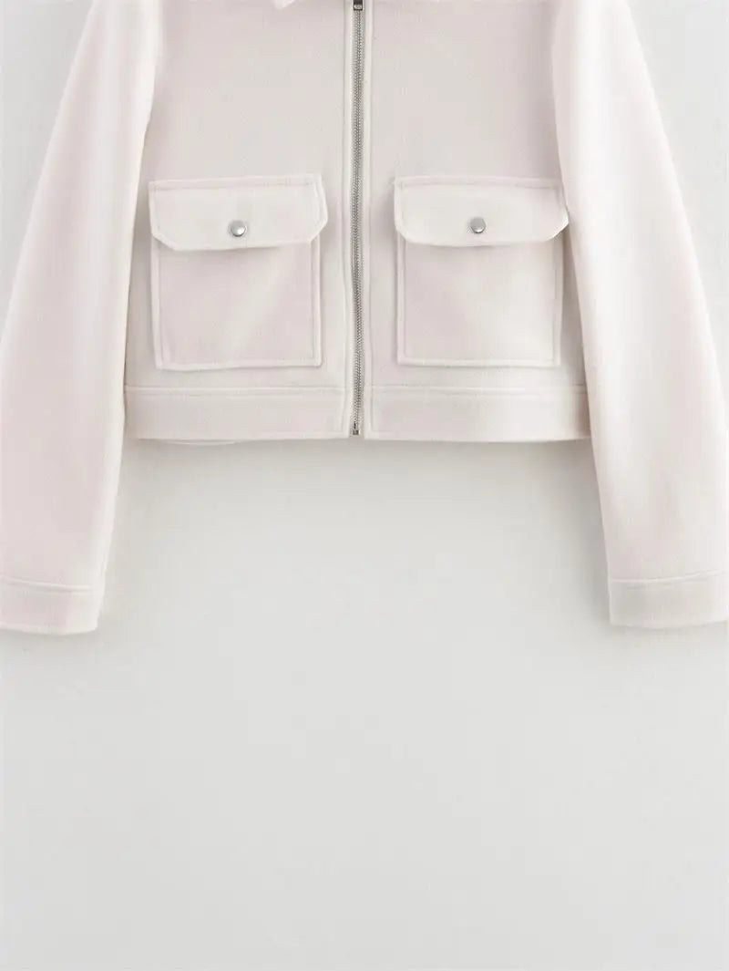 Jackets Women's Autumn 2025 New Coat Chic Warm Winter Women's Jackets Street Fashion Youth Elegant Long-Sleeved Outerwear