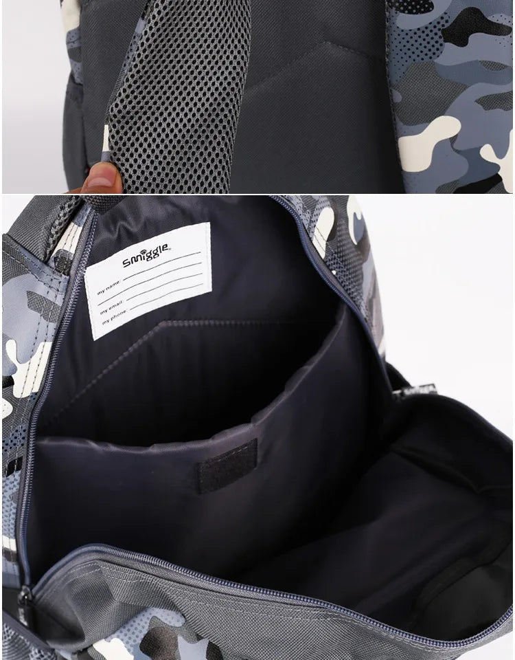 Genuine Australia Smiggle Schoolbags Children'S Backpacks Primary School Students' Shoulder Bags Large-Capacity Cartoon Bags