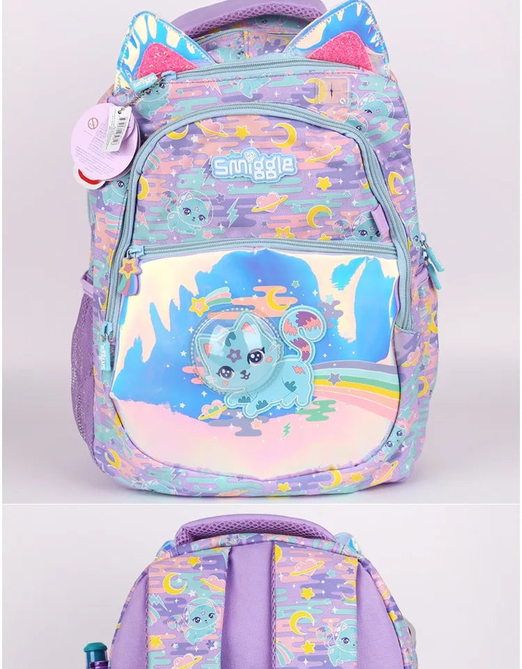Genuine Australia Smiggle Schoolbags Children'S Backpacks Primary School Students' Shoulder Bags Large-Capacity Cartoon Bags