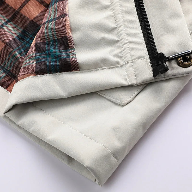 Jackets Men Thick Coats Hooded Jogger Coat Zipper Pockets Casual Streetwer Warm Jacket Autumn Winter Outerwear Men Clothing