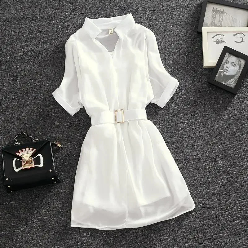 Women's Dress Sundress Clothing Female Dresses 2024 Slip Mini Short White Silk Satin Chiffon Loose Xxl Chic and Elegant Pretty X