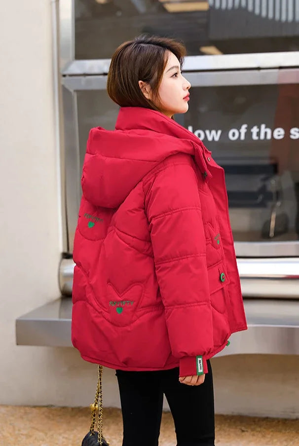 Jackets Short Parkas Woman Fashion 2025 Down Coats for Women Discount Cold Lined Warm Winter on Sale Youthful Cheap Modern Trend