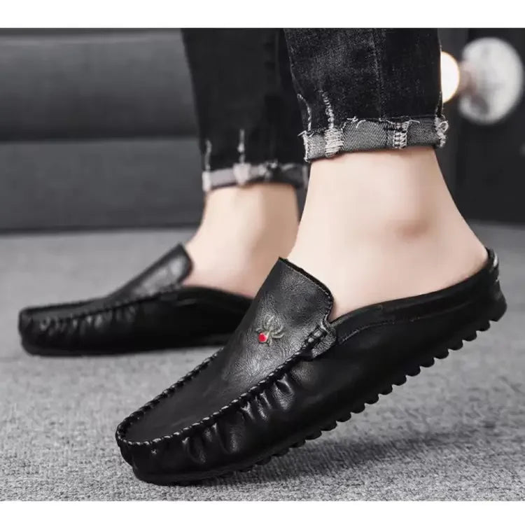 Shoes for Men Retro Elegant Gentleman Style Casual Party Comfortable Street Walking Summer Shoes Flat Bottomed Lightweight