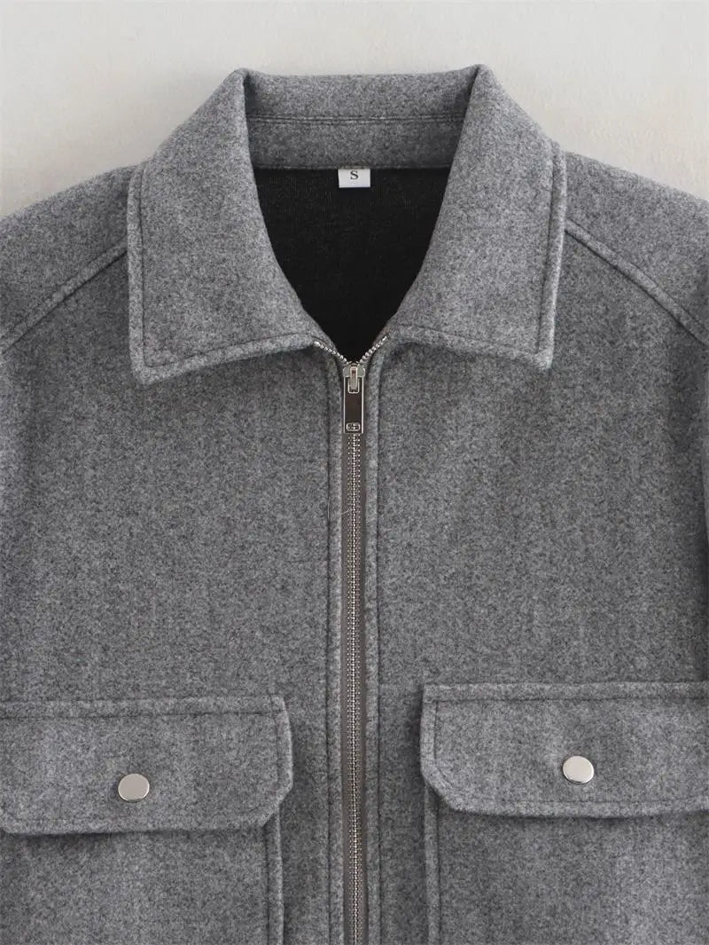 Jackets Women's Autumn 2025 New Coat Chic Warm Winter Women's Jackets Street Fashion Youth Elegant Long-Sleeved Outerwear