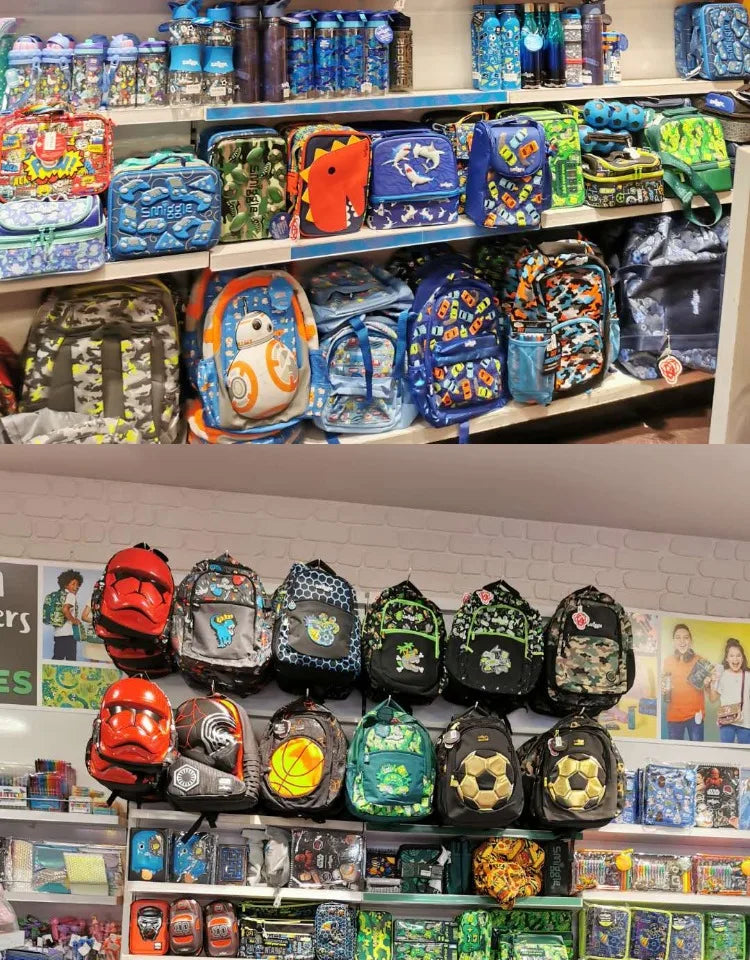 Genuine Australia Smiggle Schoolbags Children'S Backpacks Primary School Students' Shoulder Bags Large-Capacity Cartoon Bags