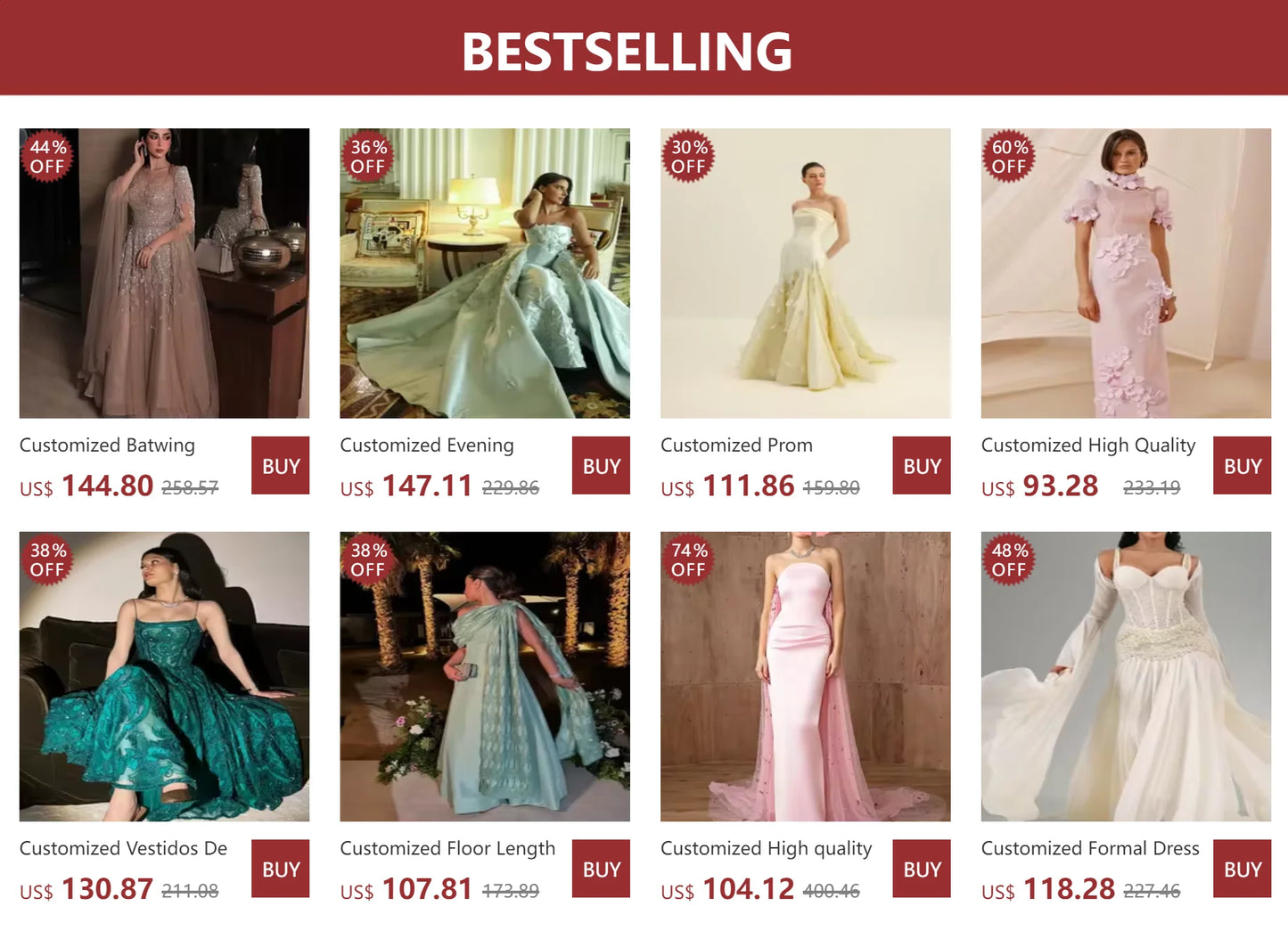 Customized Evening Dresses Women Elegant Vestido Coctel Formal Dress Shiny Dress Formal Occasion Dresses Gown فساتين نسائية شح