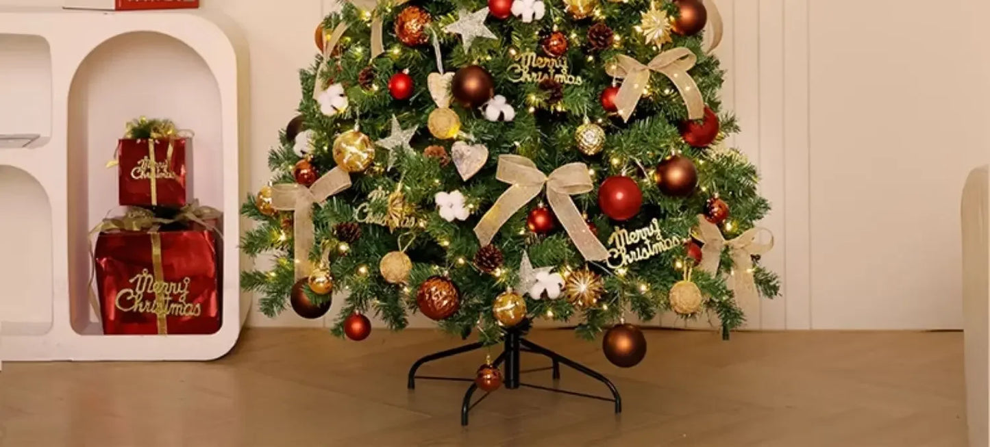 Christmas tree household large high-end Christmas decoration 2026 new living room DIY ornament scene layout