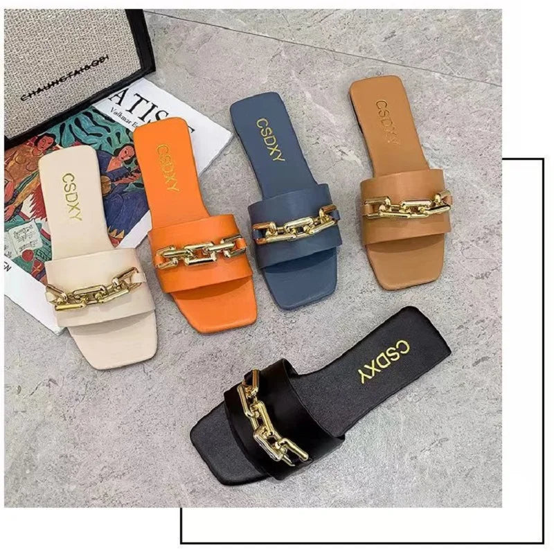 High Quality Purse And Handbag PU Leather Purses And Chain Sandals Sets Flat Shoes And Bag Set Matching Handbag For Women Luxury