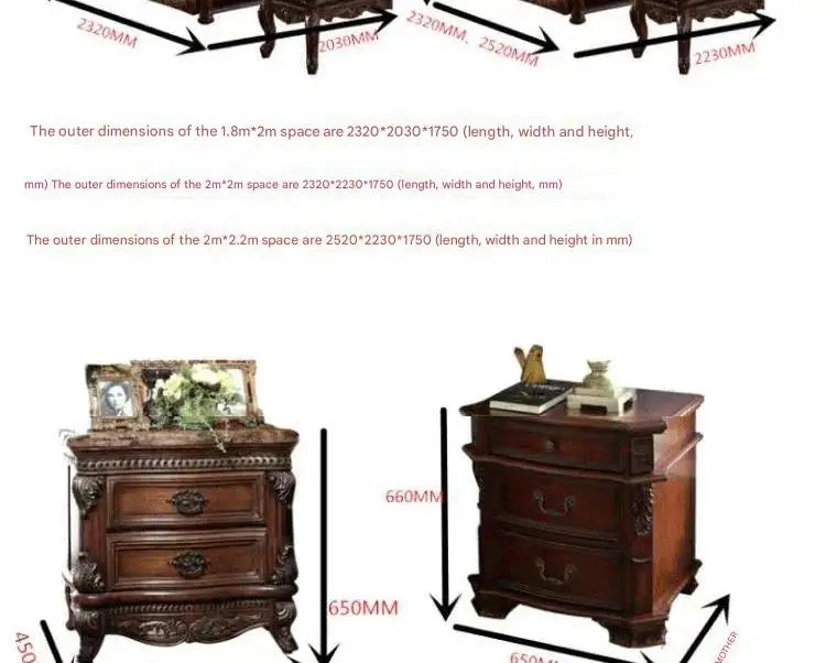 Luxury Nordic Bed Multifonction King Size Aesthetic Sleeping French Bed Lounge Wooden Modern Cama Matrimonial Bedroom Furniture