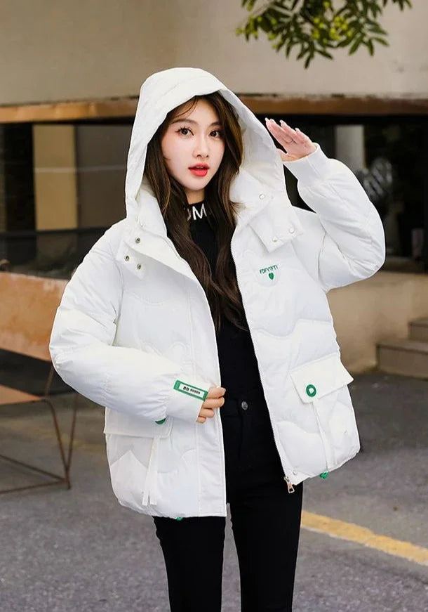 Jackets Short Parkas Woman Fashion 2025 Down Coats for Women Discount Cold Lined Warm Winter on Sale Youthful Cheap Modern Trend