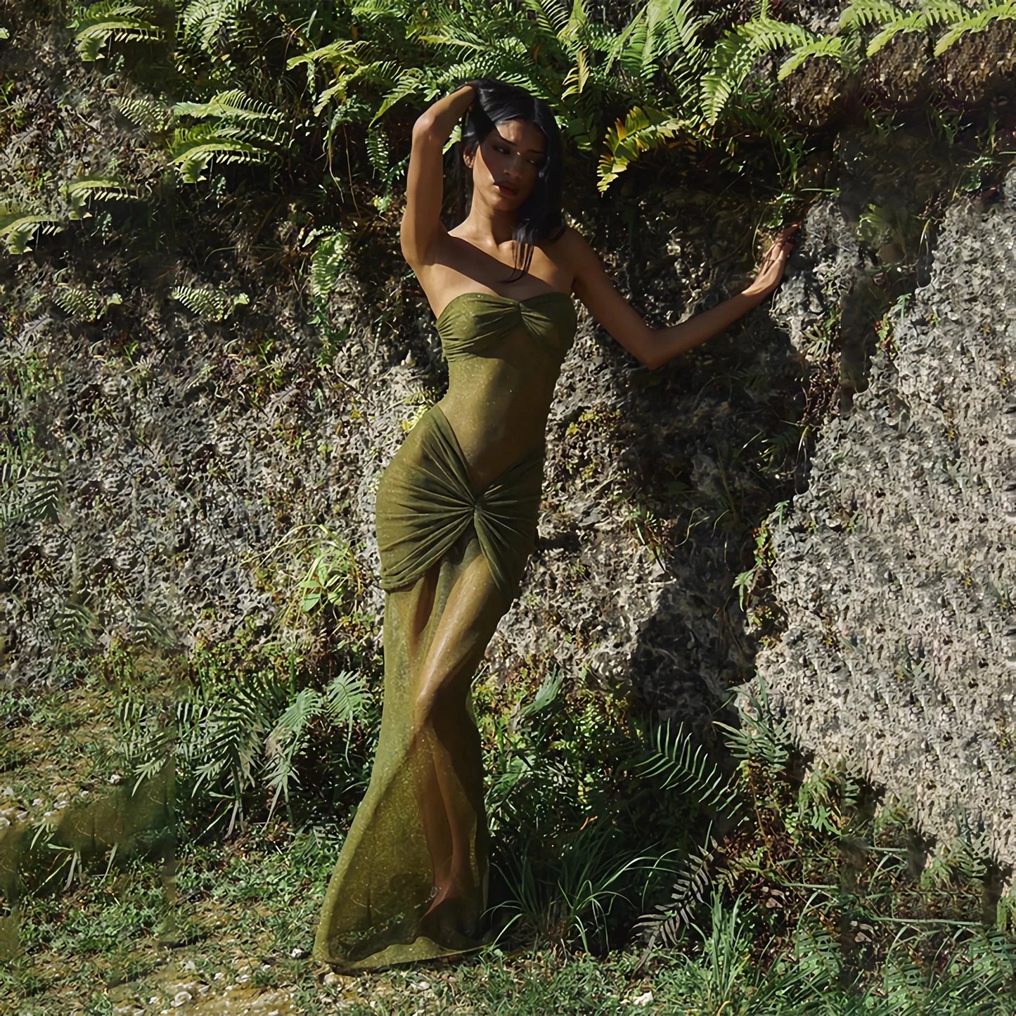 Long Dresses Women Elegant Shinny Sequins Evening Dress Female Sleeveless Backless Long Vestidos Lady Party Club Evening Robes