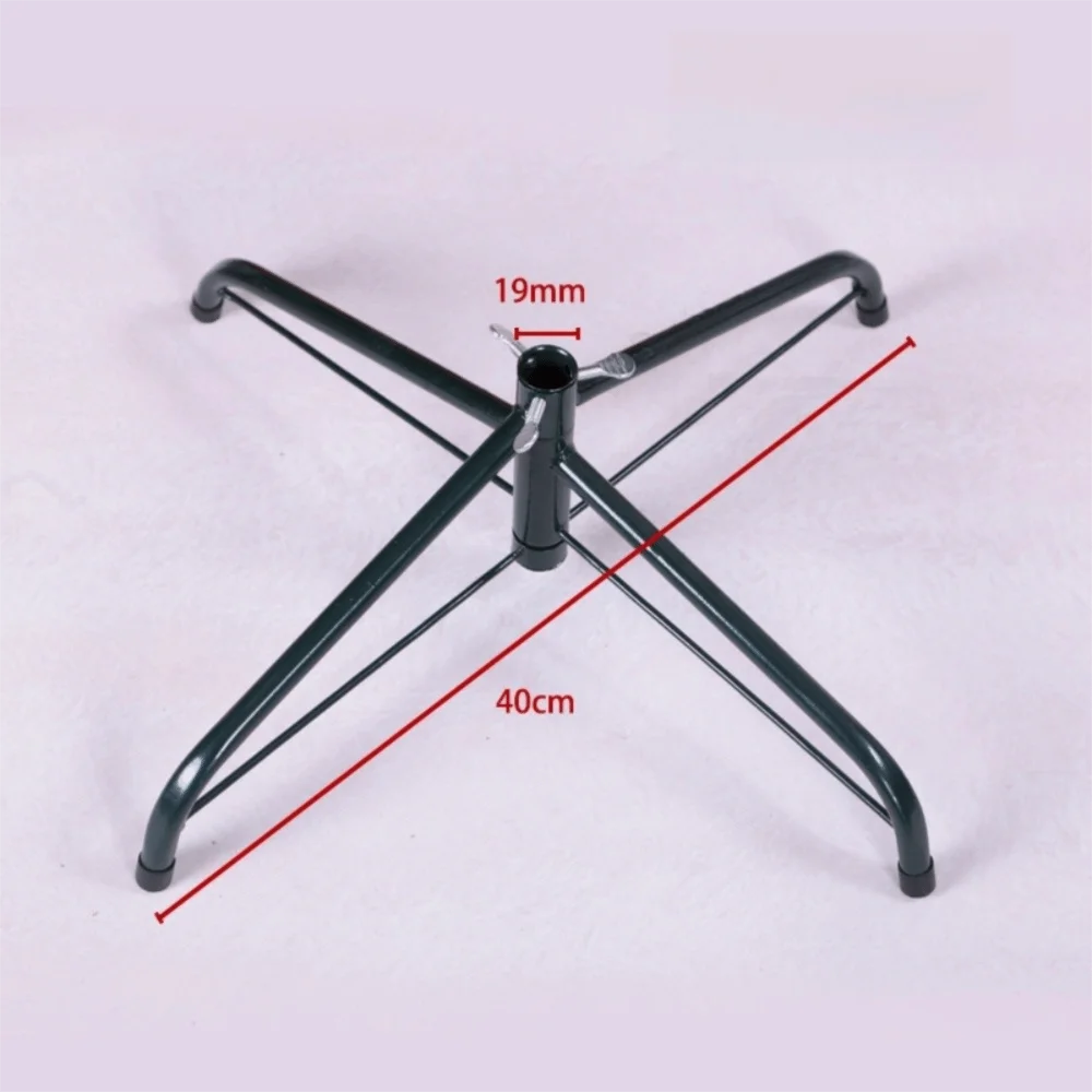 Durable Metal Christmas Tree Stand Base Sturdy Rotating Xmas Tree Holder Christmas Tree Stand Legs Christmas Tree Accessory