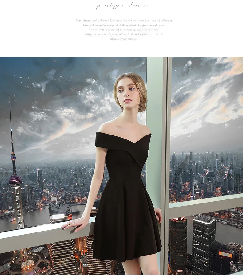 Graduation Dresses Women's Short Dress Evening Formal Wedding Party Prom Holiday 2024 Elegant Special Events Occasion Weddings