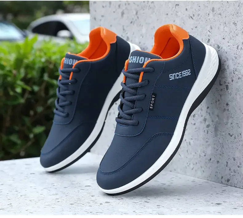Sneakers Shoes Man Flat Bottomed Sports Shock-absorbing Comfortable Lace Up Summer Training Soft Soled Outdoor Running Shoes
