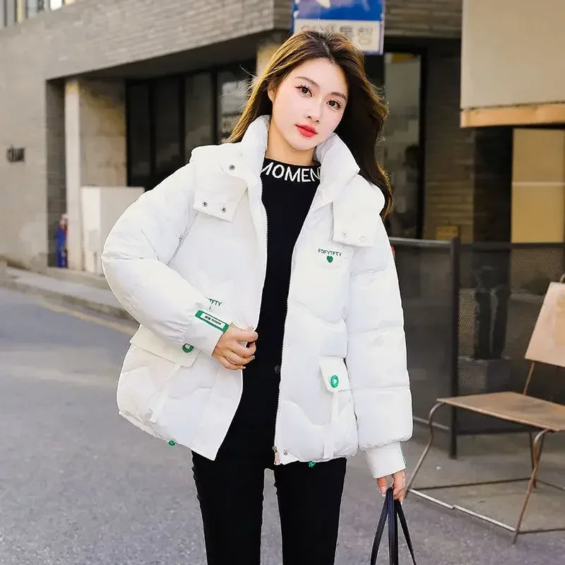 Jackets Short Parkas Woman Fashion 2025 Down Coats for Women Discount Cold Lined Warm Winter on Sale Youthful Cheap Modern Trend