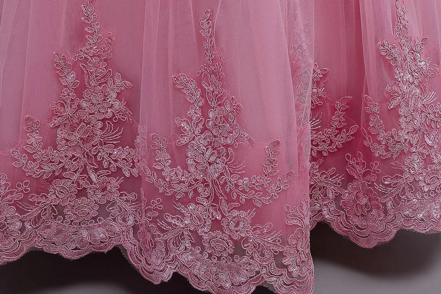 4-12 years old gorgeous girl dress sheer elegant girl birthday party princess dress long carnival evening dress summer clothing