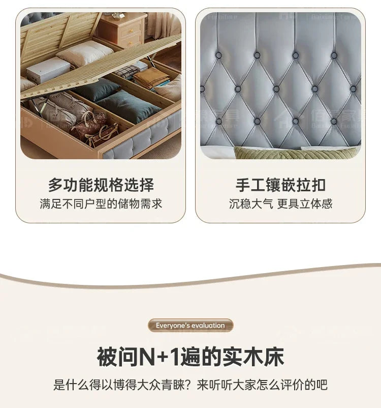 Bett King Size Queen 150x200 Bed Simple Frame Wood European Twin Double Bed Modern Letto Matrimoniale Lit Camas De Dormitorio