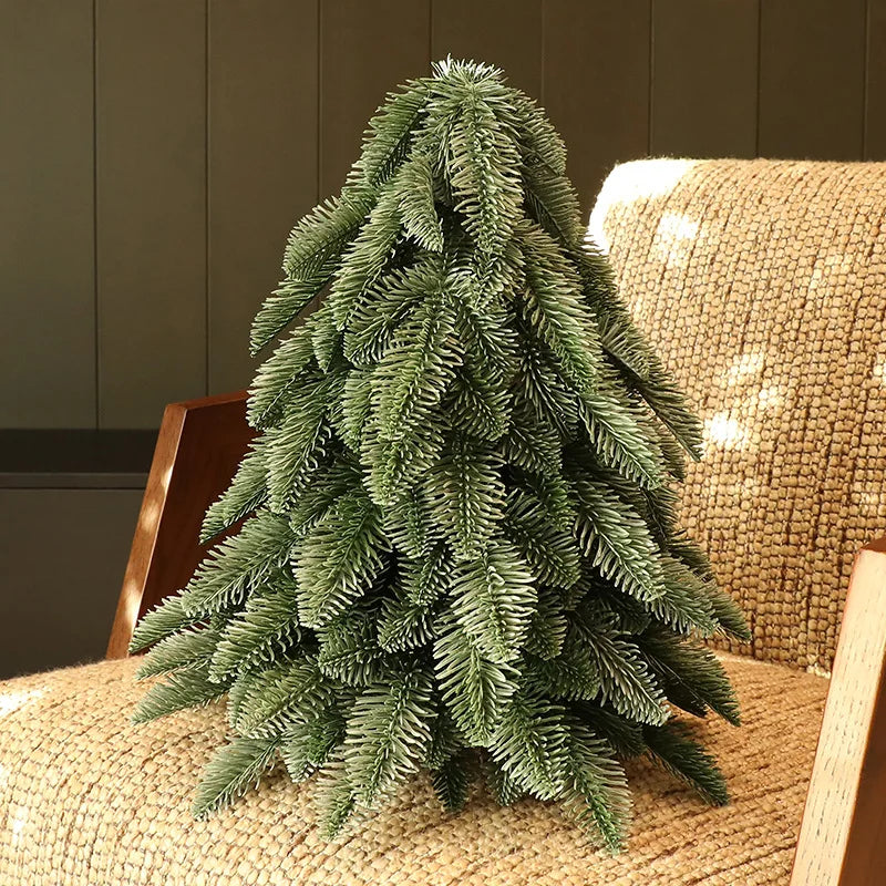 Christmas Tree Simulated Nobel Pine Tree For Indoor Room Home Decor Restaurant Hotel Desktop Decoration Christmas Decorations
