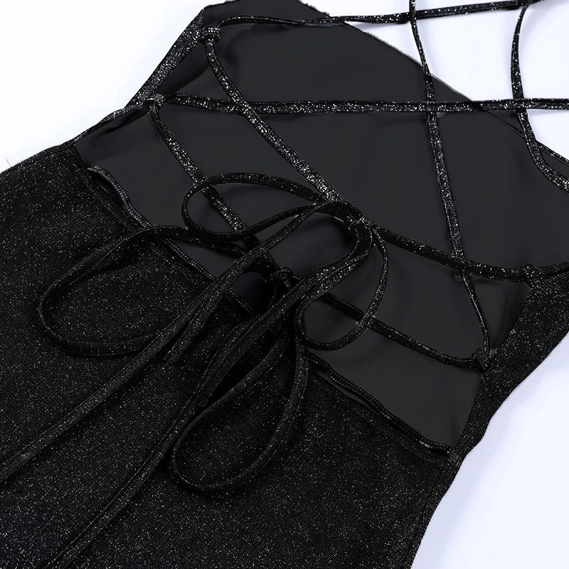 Elegant Women's Sexy Dresses 2025 Strap Backless Dress,s Hip Hugging Short Skirt Платье Robe Femme Vestido Longo Vestidos