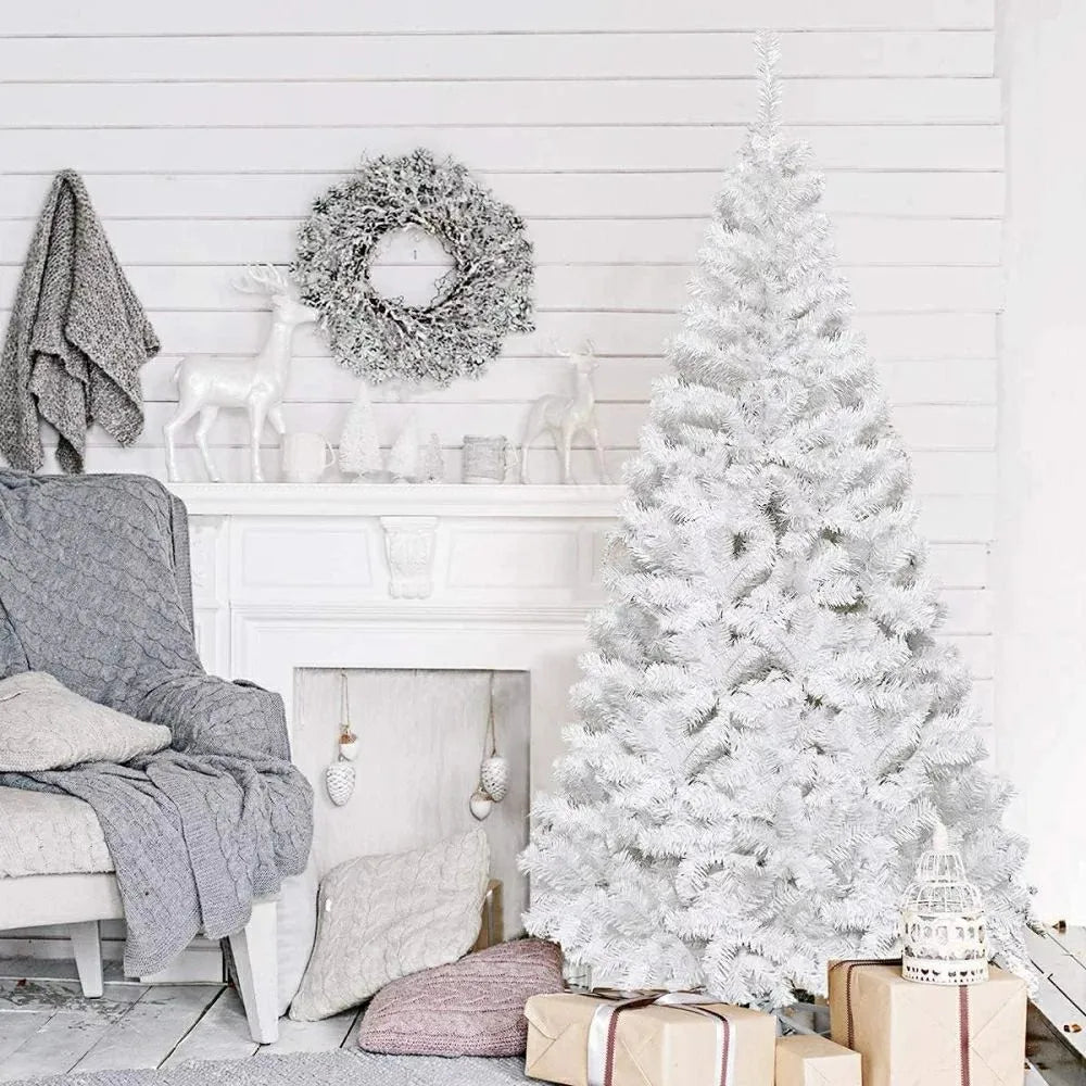 White Artificial Christmas Tree For Home Office Holiday Party Decoration Whole Christmas Tree Christmas Home Decoration
