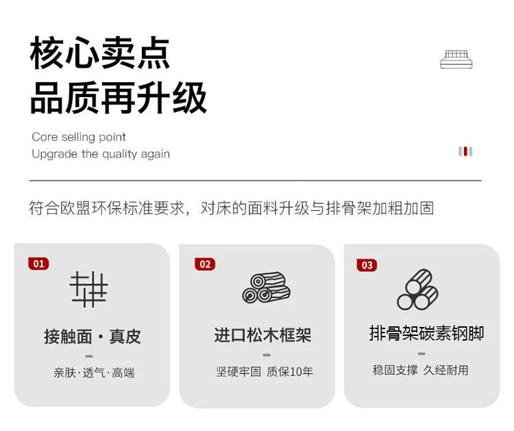 Headboard Japanese Bed Minimalist Upholstered Nightstands Modern Bed Sleeping Frame Camas De Matrimonio Dormitorio Furniture