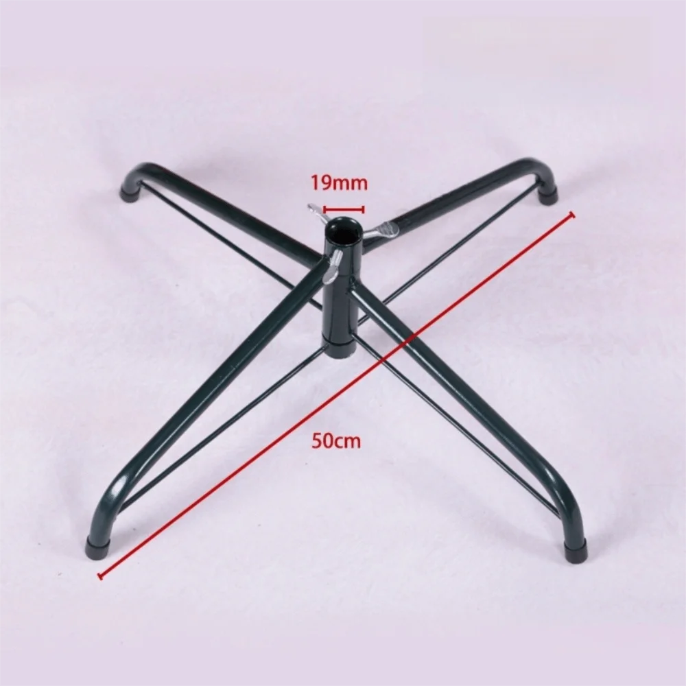 Durable Metal Christmas Tree Stand Base Sturdy Rotating Xmas Tree Holder Christmas Tree Stand Legs Christmas Tree Accessory