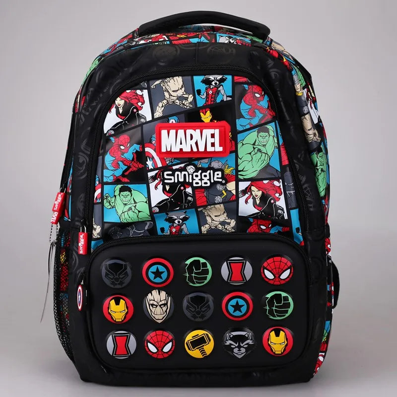 Genuine Australia Smiggle Schoolbags Children'S Backpacks Primary School Students' Shoulder Bags Large-Capacity Cartoon Bags
