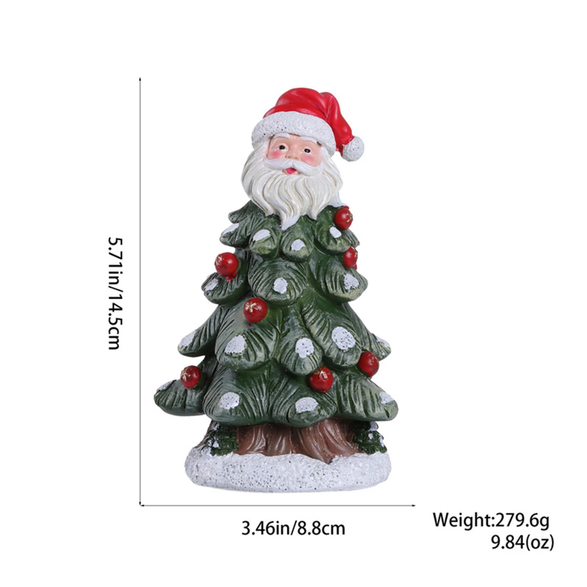 Christmas Tree Decor Resin Crafts Desktop Holiday Atmosphere Scene Decorations Christmas Gifts