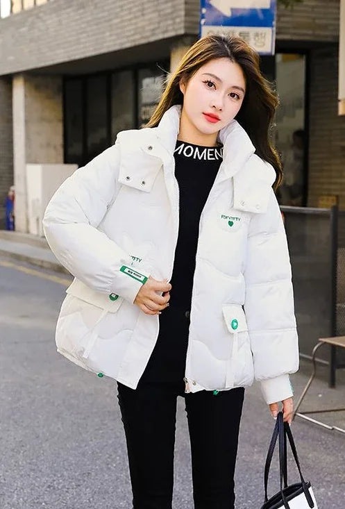 Jackets Short Parkas Woman Fashion 2025 Down Coats for Women Discount Cold Lined Warm Winter on Sale Youthful Cheap Modern Trend