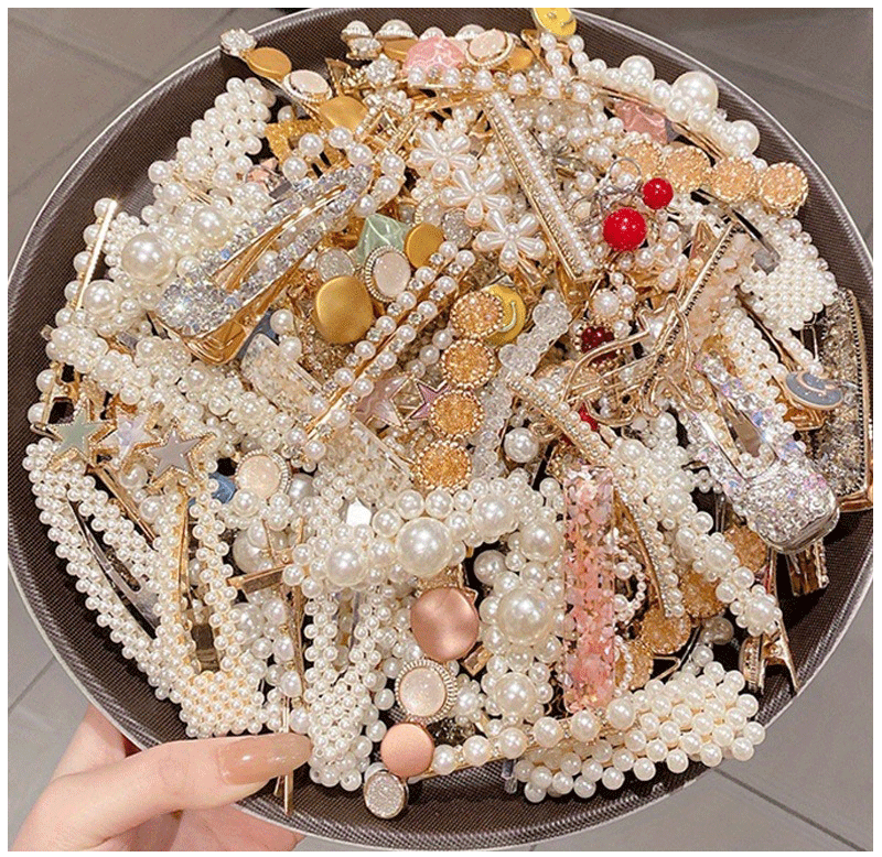 10 Pcs/set Women's Fashion Hair Accessories High-quality Resin Hair Clips Suitable For Daily Holiday Wear Girl Jewelry Hair Clip