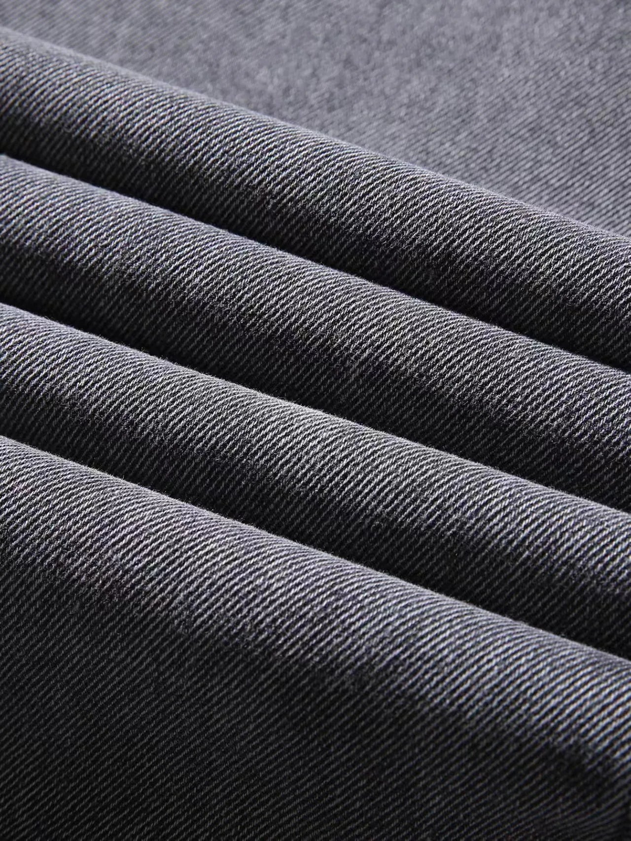 Men Comfortable Straight Casual Jeans Male Soft Baggy Outside Denim Pants Classic Elastic Waist Solid Office Work Denim Trousers