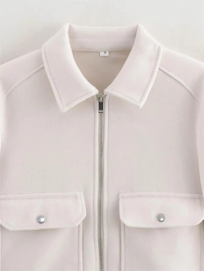 Jackets Women's Autumn 2025 New Coat Chic Warm Winter Women's Jackets Street Fashion Youth Elegant Long-Sleeved Outerwear