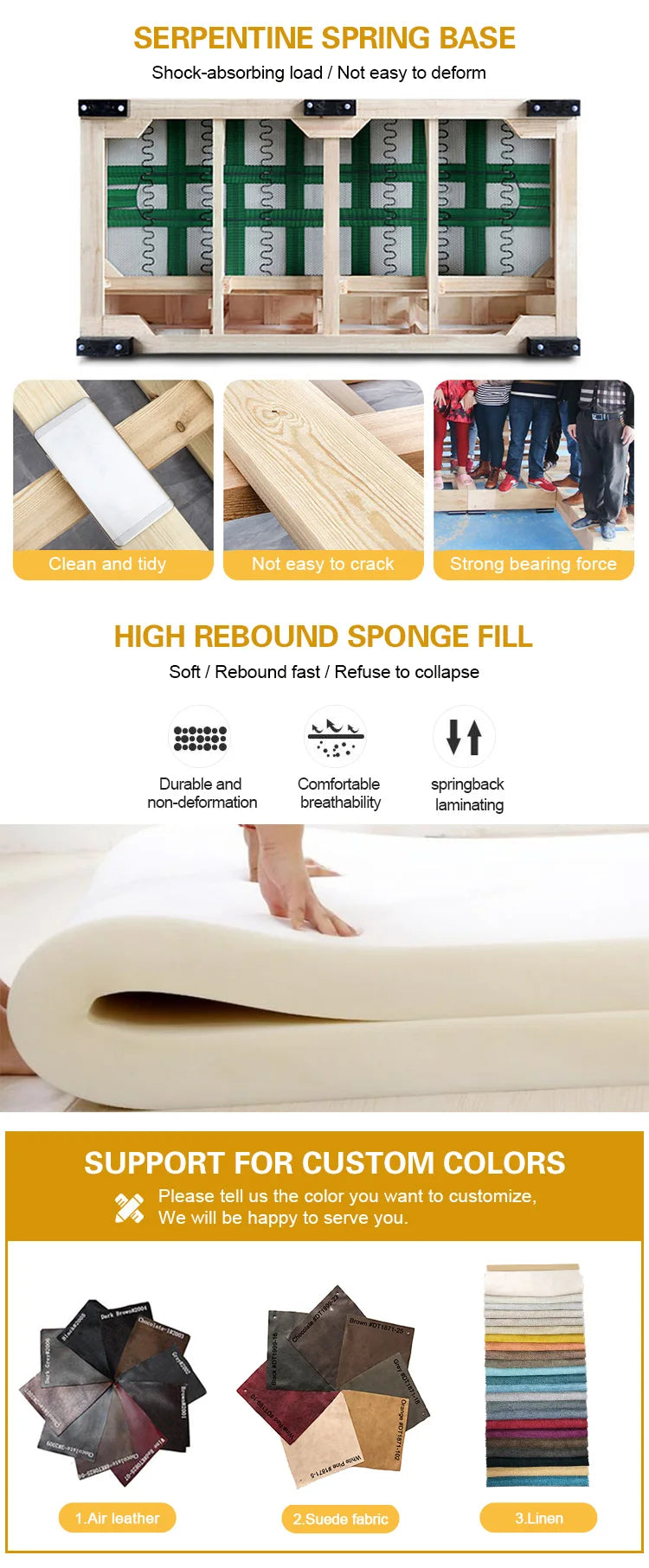 Multifunctional Furniture Folding Pull Out Sofa Bed Modern Convertible Sleeping Sofa Bed With Storage