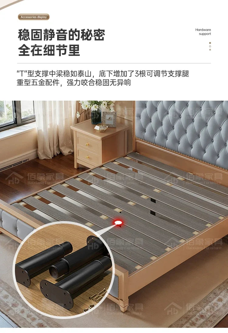 Bett King Size Queen 150x200 Bed Simple Frame Wood European Twin Double Bed Modern Letto Matrimoniale Lit Camas De Dormitorio