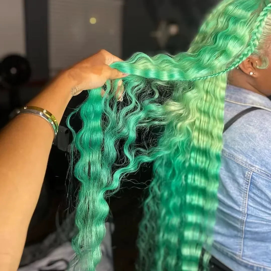 613 Blonde HD Lace Frontal Wig 13x4 13×6 Deep Wave Lace Front Human Hair Wig Colored Curly Wigs Water Wave Wigs For Women ﻿ ﻿