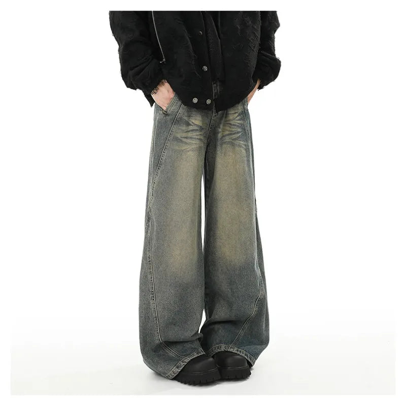 Jean Casual Baggy Jeans for Men Men's Jeans Man Pants Y2k Streetwear Denim Shorts Mens Trousers Clothing Flared Male Cargo New