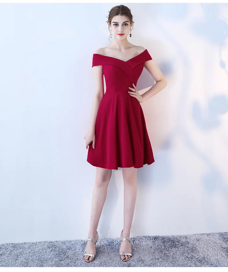 Graduation Dresses Women's Short Dress Evening Formal Wedding Party Prom Holiday 2024 Elegant Special Events Occasion Weddings