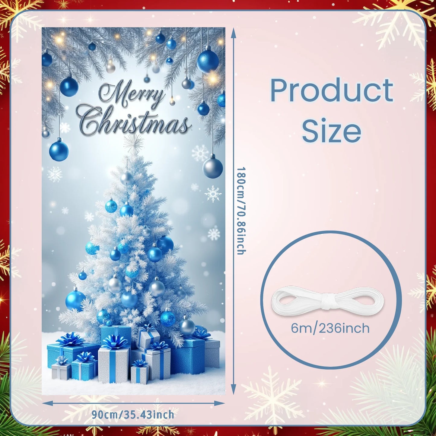 Christmas snowman Hanging Flag Door Banner Christmas Decorations For Home 2025 Ornaments Xmas Gifts Navidad New Year Decor 2026