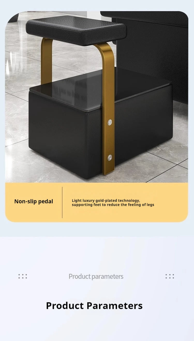 Modern Comfortable Shampoo Bed Luxury Nordic Fashion Custom Shampoo Bed Delicacy Delicacy Cadeira De Barbearia Salon Furniture