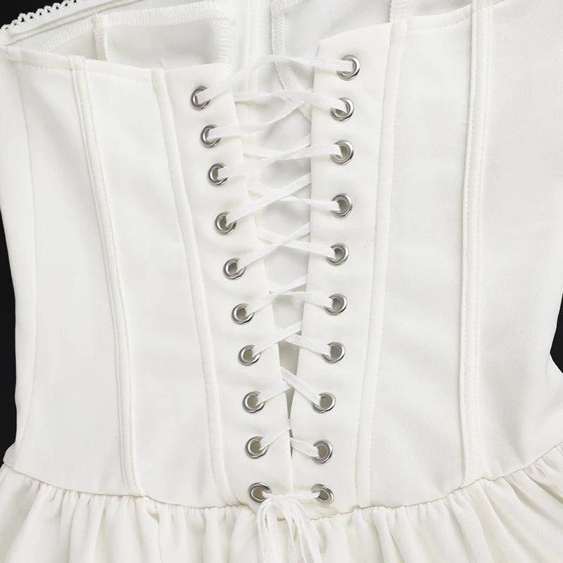 Sexy Women's Dresses New Summer Fashion Streetwear Casual Slim Dress Solid Sexy Elegant Lady Backless Strapless Dresses Clothing