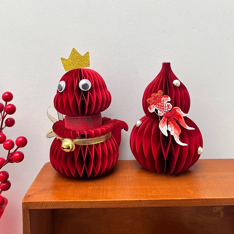 Folding Christmas Tree Decoration Honeycomb Origami Christmas Tree Base Home Space Layout Artificial Decorated Christmas Tree