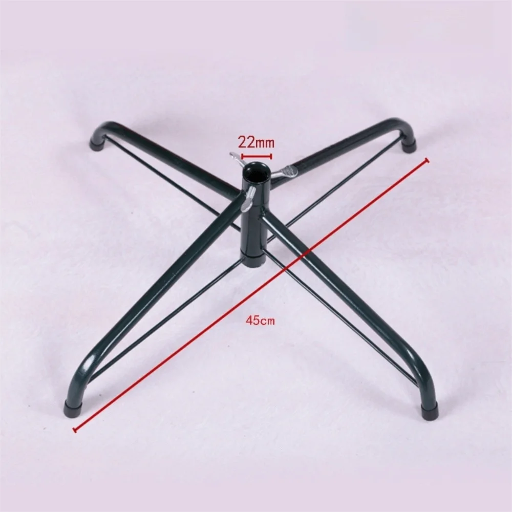 Durable Metal Christmas Tree Stand Base Sturdy Rotating Xmas Tree Holder Christmas Tree Stand Legs Christmas Tree Accessory