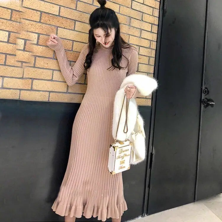 Dresses for Women Black Evening Clothes Knitted Sexy Daring Robe White Woman Dress Pink Maxi Long Crochet Retro Cotton Vintage