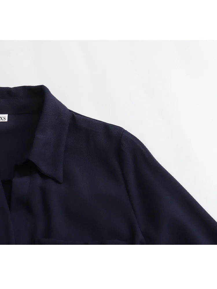 Dresses Women's Spring 2024 New  Loose Belt Elegant Women's Dress Street Fashion Holiday Youth Dress